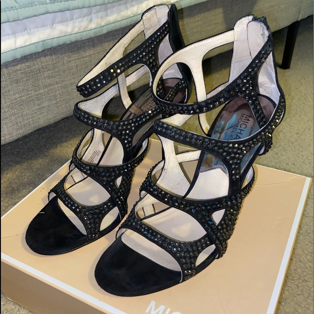 Black Michael Kors Heels